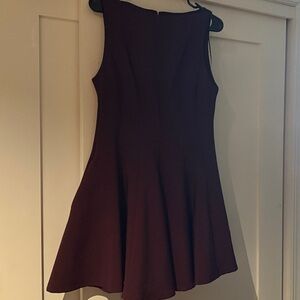 Zara Burgundy Mini Dress
